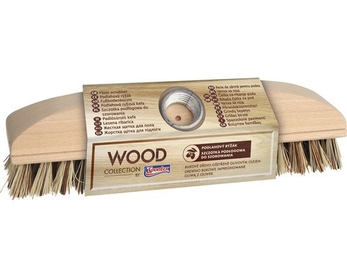 Rýžák na podlahu Wood 22cm na násadu - Úklidové a ochranné pomůcky Kartáčnické výrobky Kartáče a rýžáky
